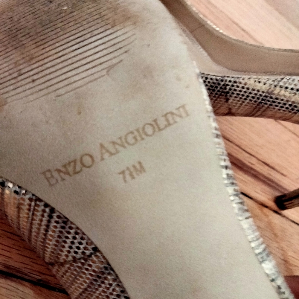 Enzo Angiolini open toe heels - Picture 13 of 13